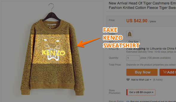 kenzo sweatshirt aliexpress