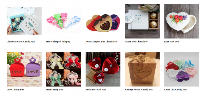product ideas for dropshipping on Valentine's Day - Candy