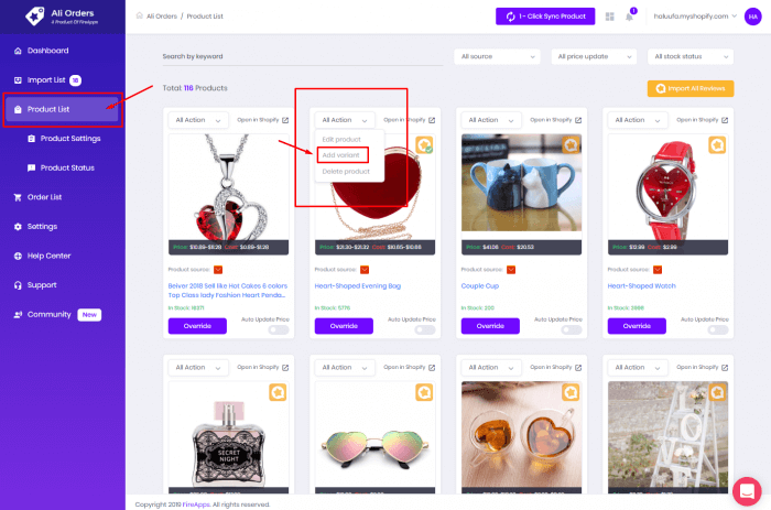 Ali-Orders-add-variant-to-product-list-of-products