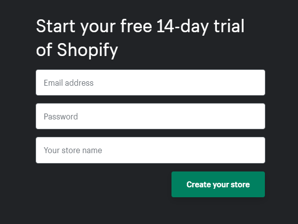 how to set up shopify store