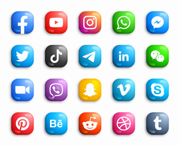 popular-social-media-icons