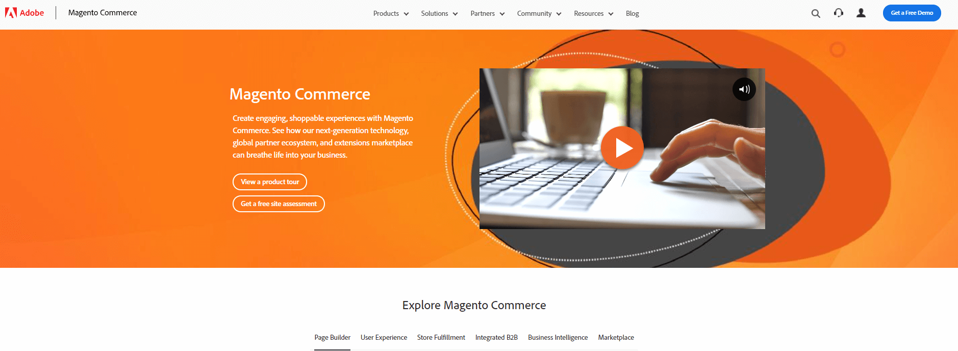 Magento e-commerce platform