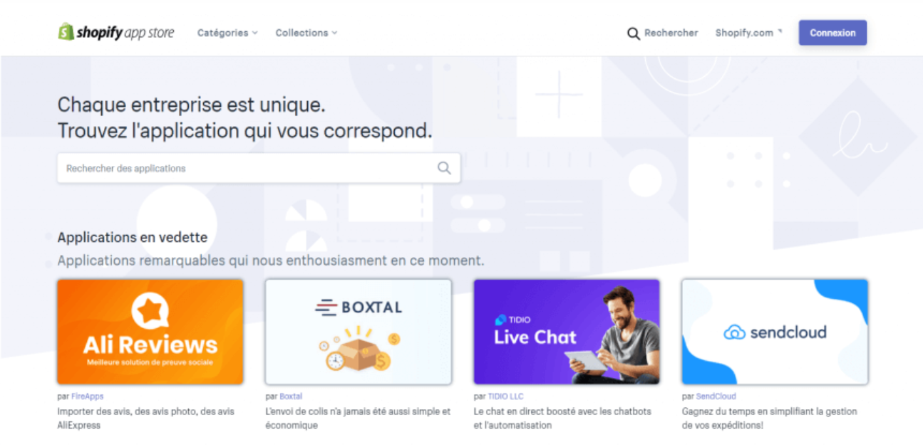 Ali Reviews featured on Shopify Staff Picks in France and India