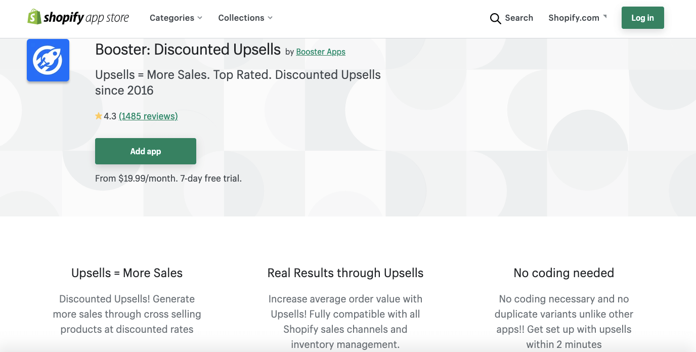 Discounted Upsells best upsell apps for Shopify 