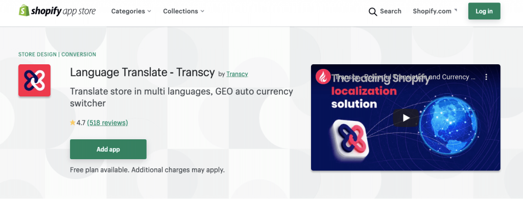 Transcy vs Weglot Shopify translation apps