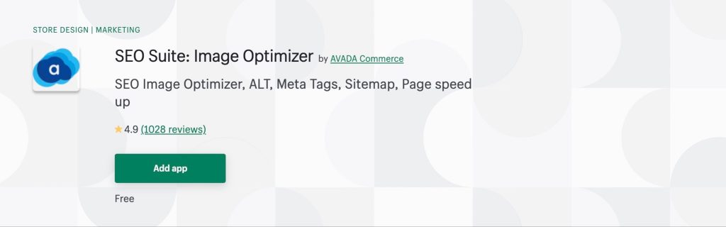 Add and optimize images