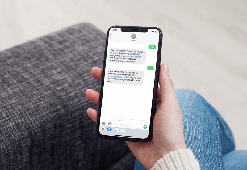 CTIA Compliance Example For SMS Marketing