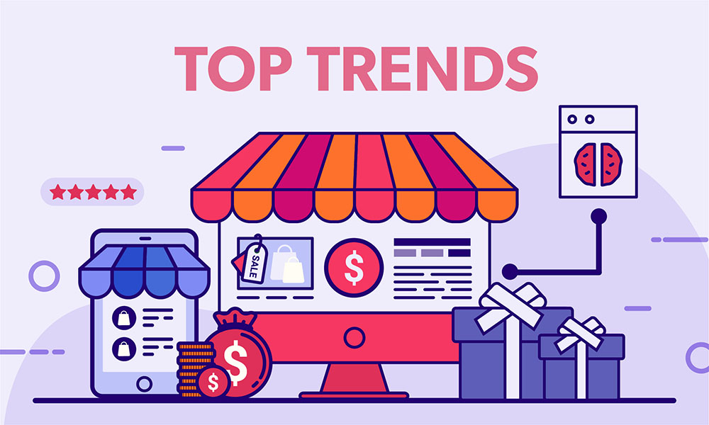#1minread: Top 8 e-commerce trends to watch in the coming years (Infographic)