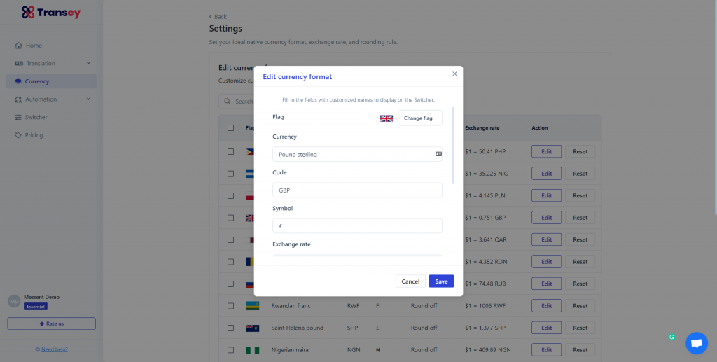 Transcy - Translate & Currency Converter