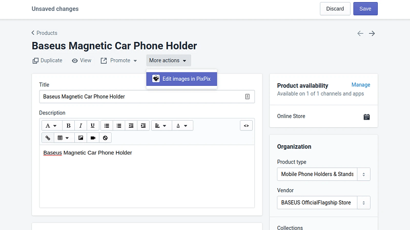 shopify product image size
