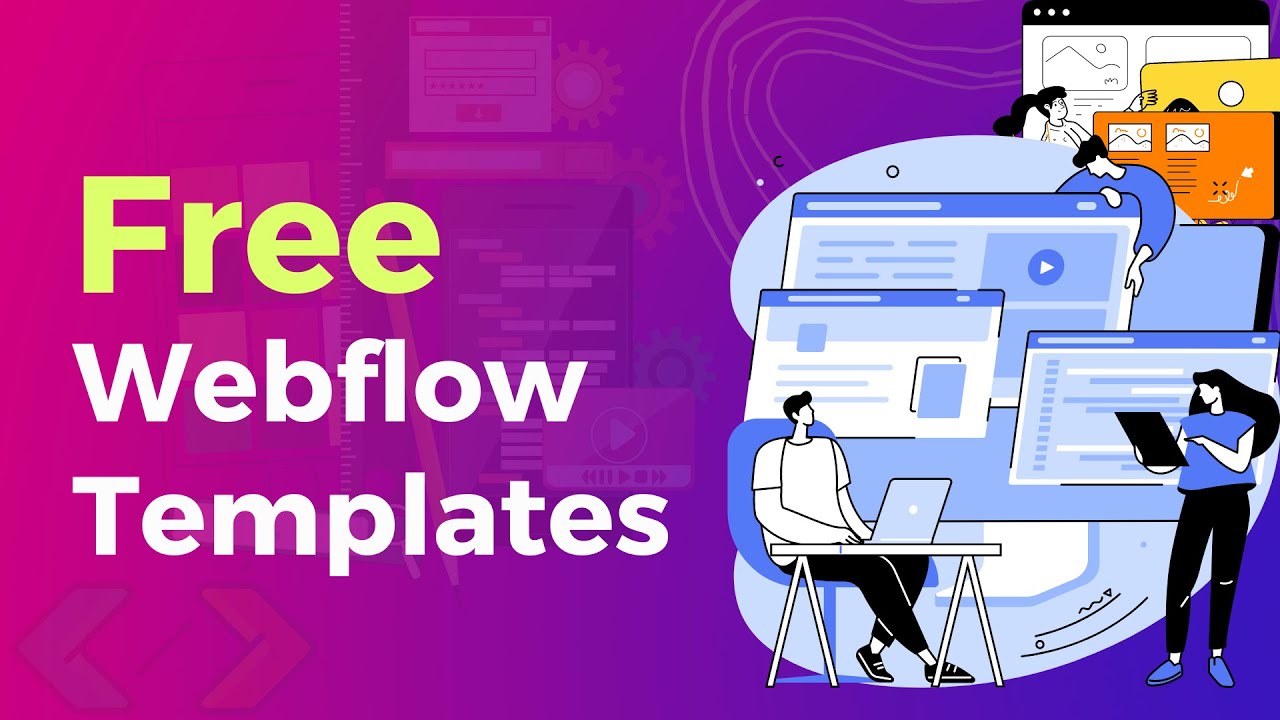 Unleash Your Creativity with FREE Webflow Templates from Hilvy.io